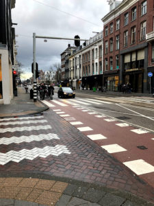 amsterdam bike lane